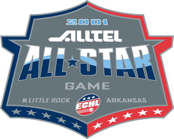 ECHL All-Star Game 2001 primary logo iron on transfers for T-shirts
